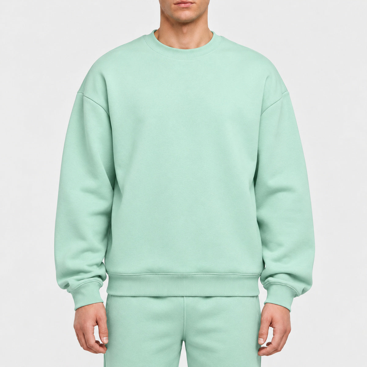 NS407 - Sweat shirt écoresponsable à col rond oversize  homme femme personnalisé​ unisexe