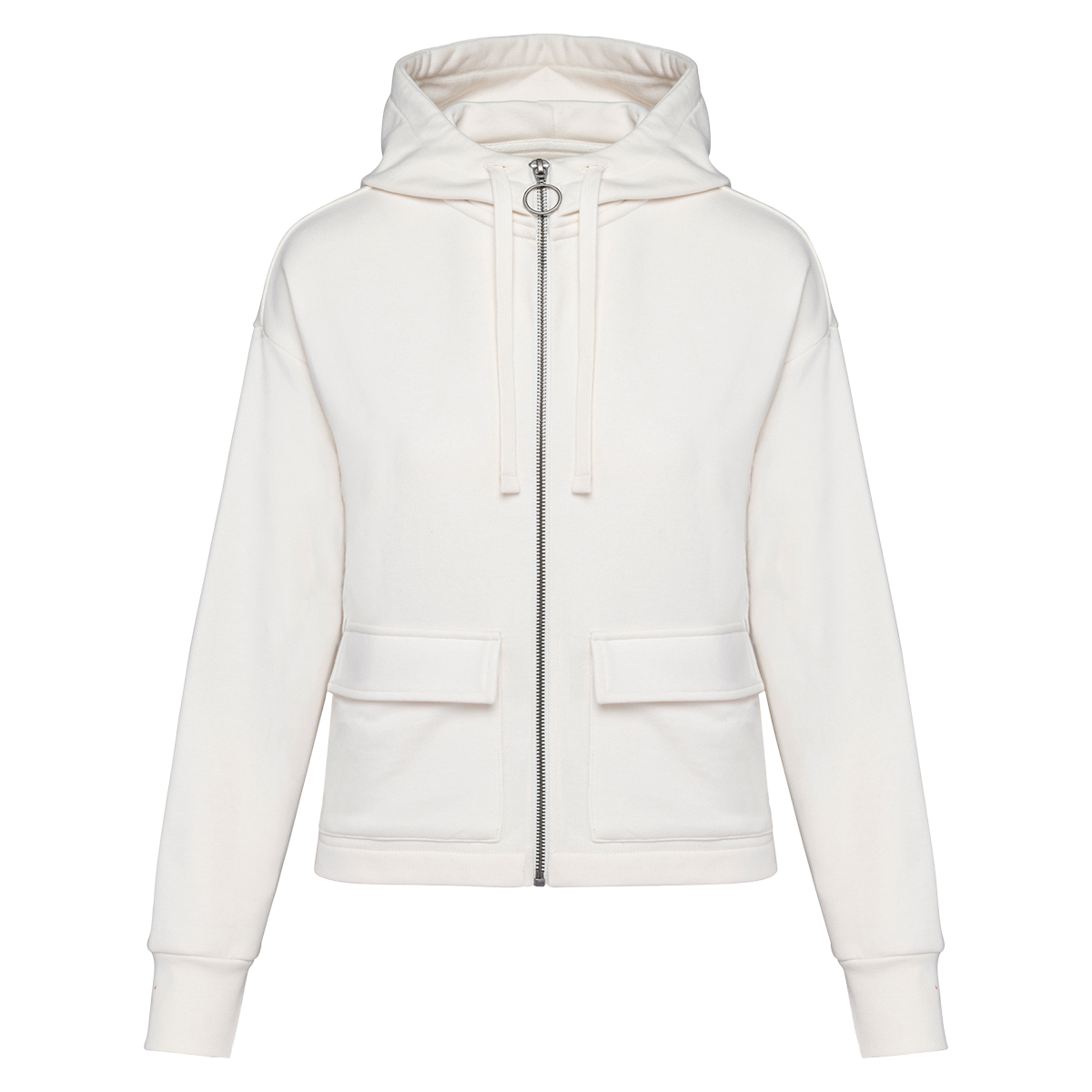 NS409 - Sweat-shirt écoresponsable zippée à capuche French Terry femme