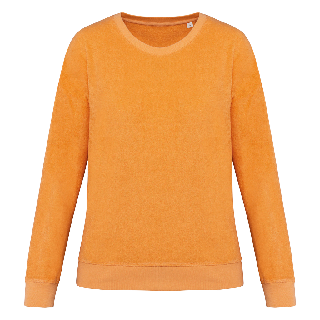 NS413 - Sweat-shirt écoresponsable en éponge femme