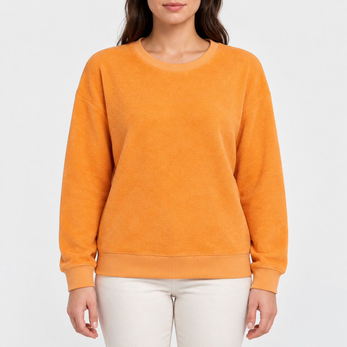 NS413 - Sweat-shirt écoresponsable en éponge femme