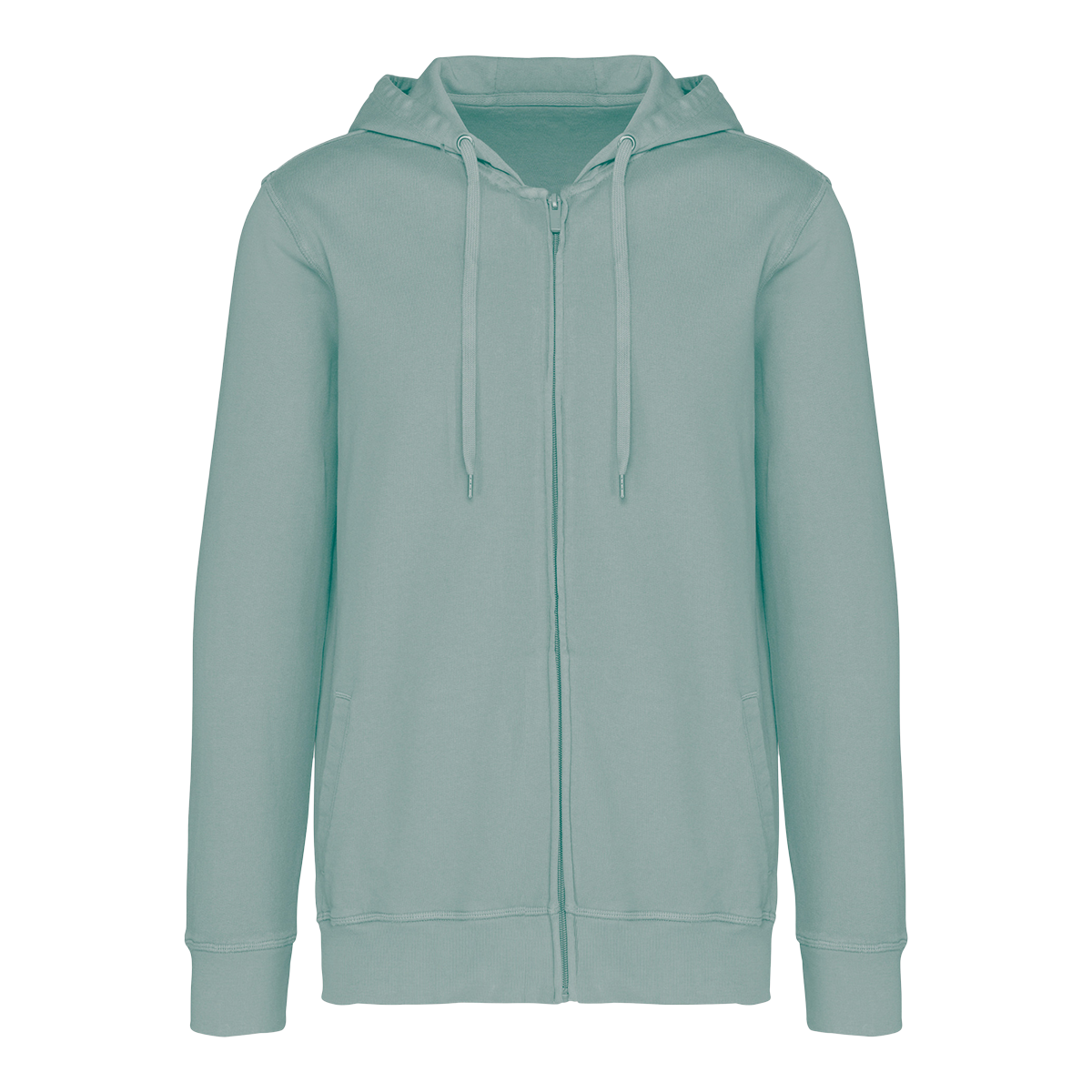 NS417 - Sweat-shirt écoresponsable zippé à capuche French Terry  Homme Femme  personnalisé​ unisexe