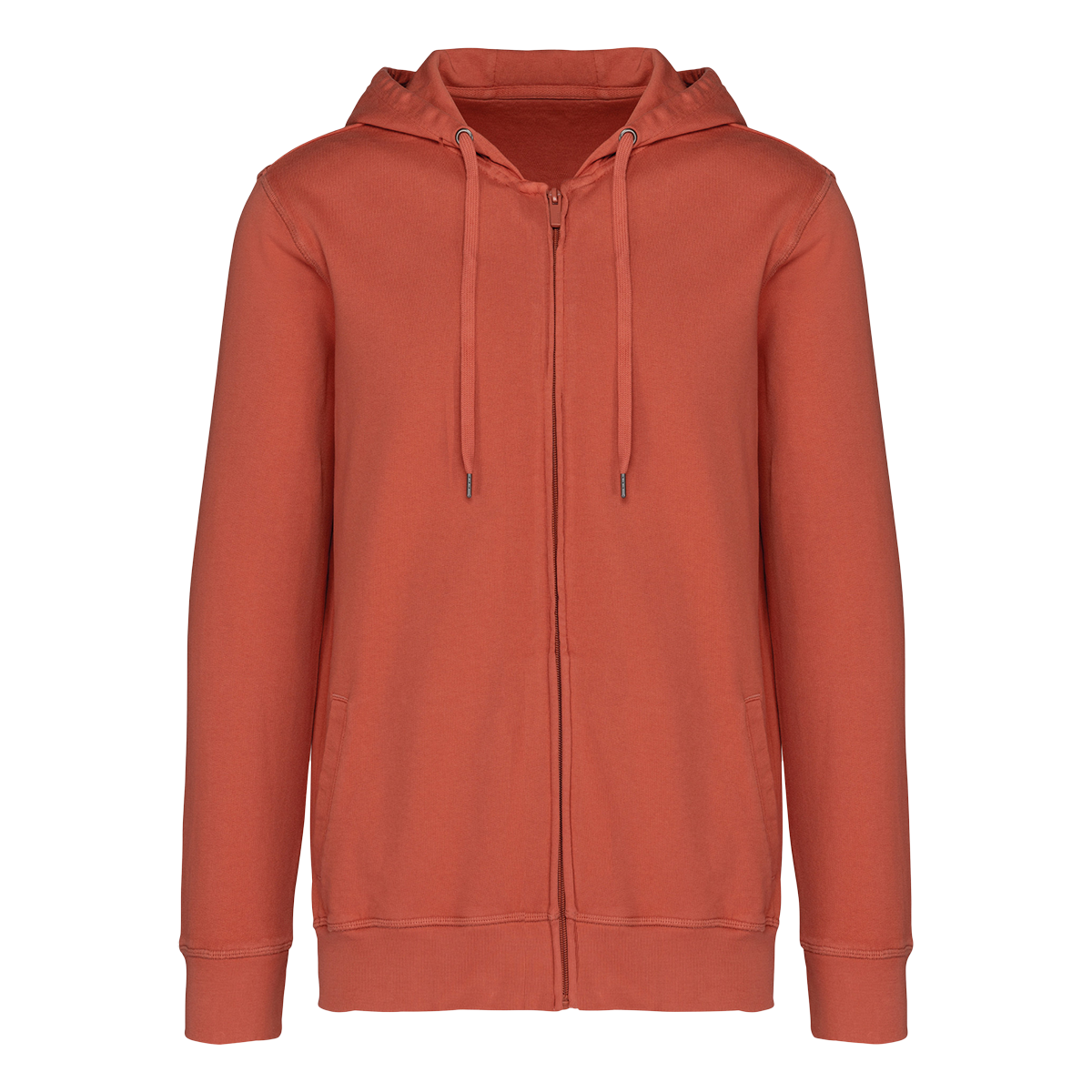 NS417 - Sweat-shirt écoresponsable zippé à capuche French Terry  Homme Femme  personnalisé​ unisexe