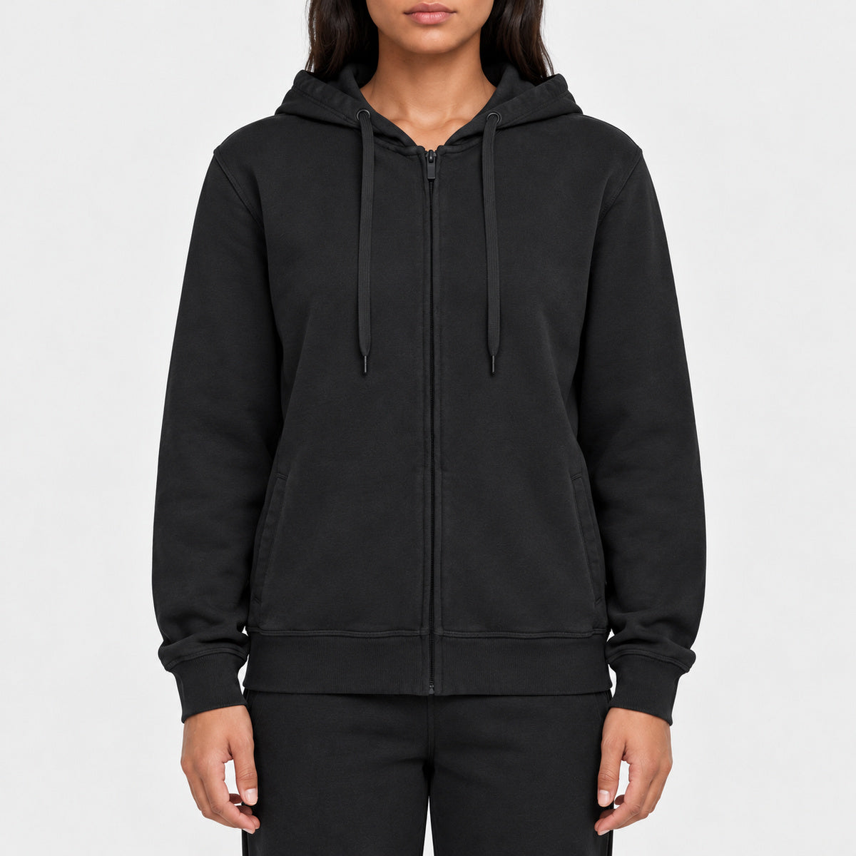 NS417 - Sweat-shirt écoresponsable zippé à capuche French Terry  Homme Femme  personnalisé​ unisexe
