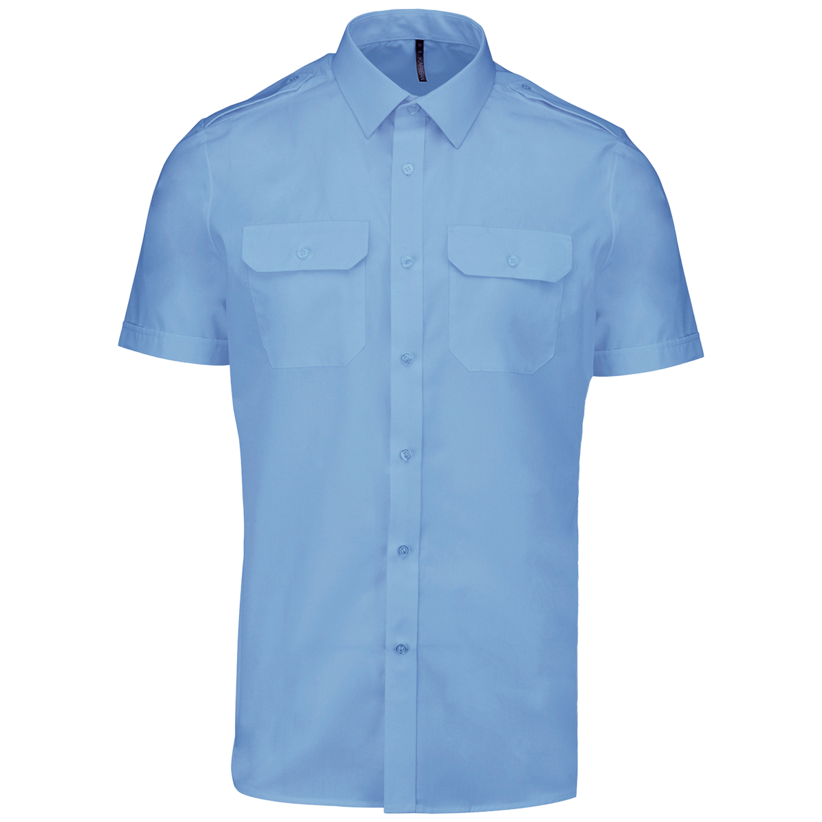 K503 - Chemise pilote manches courtes homme