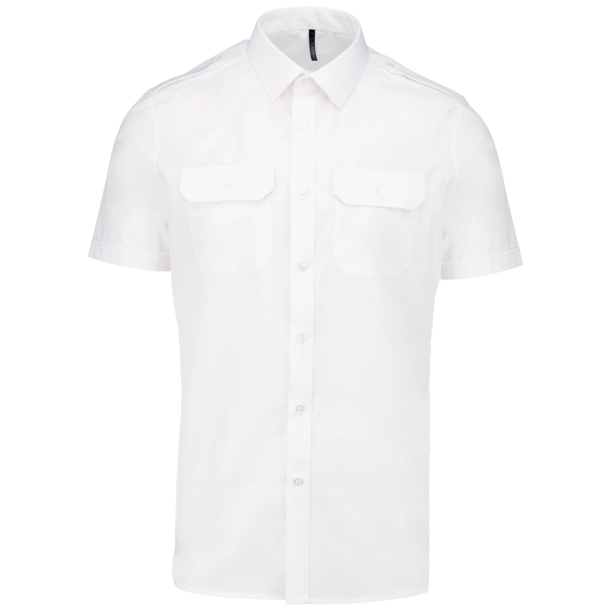 K503 - Chemise pilote manches courtes homme