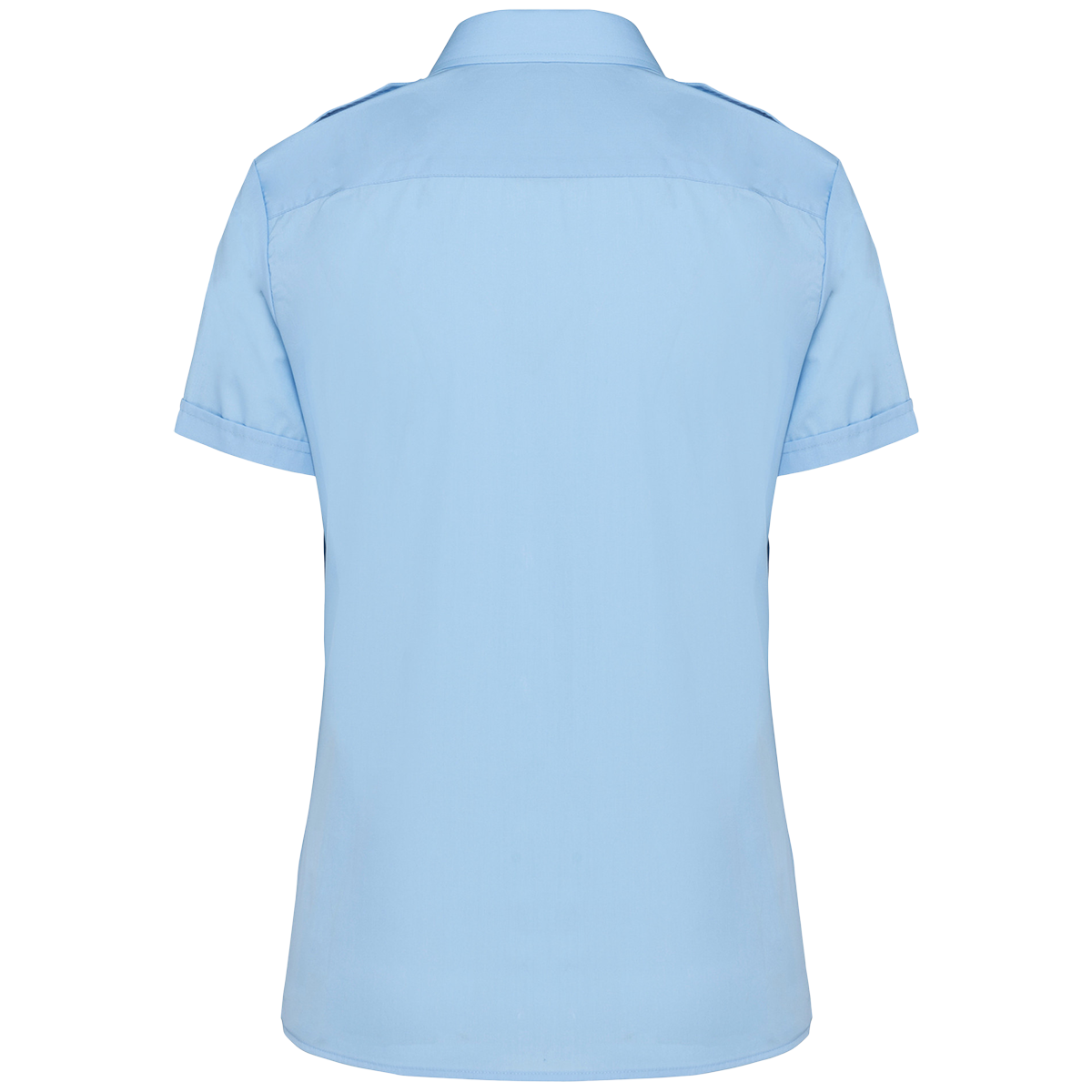 K504 - Chemise pilote manches courtes femme