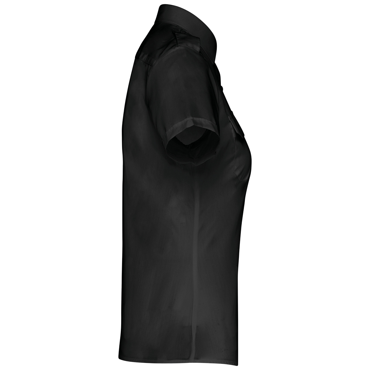 K504 - Chemise pilote manches courtes femme