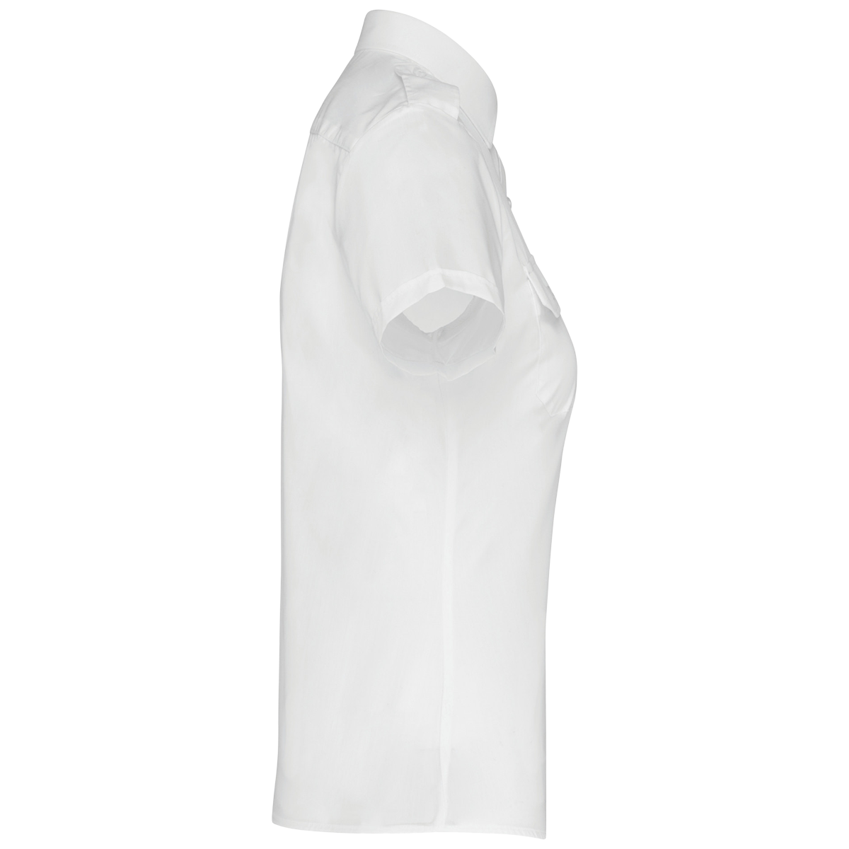 K504 - Chemise pilote manches courtes femme