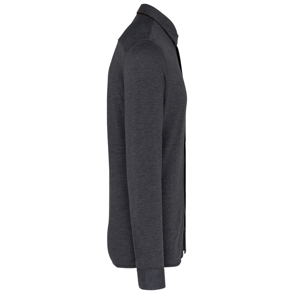 K507 - Chemise jacquard manches longues