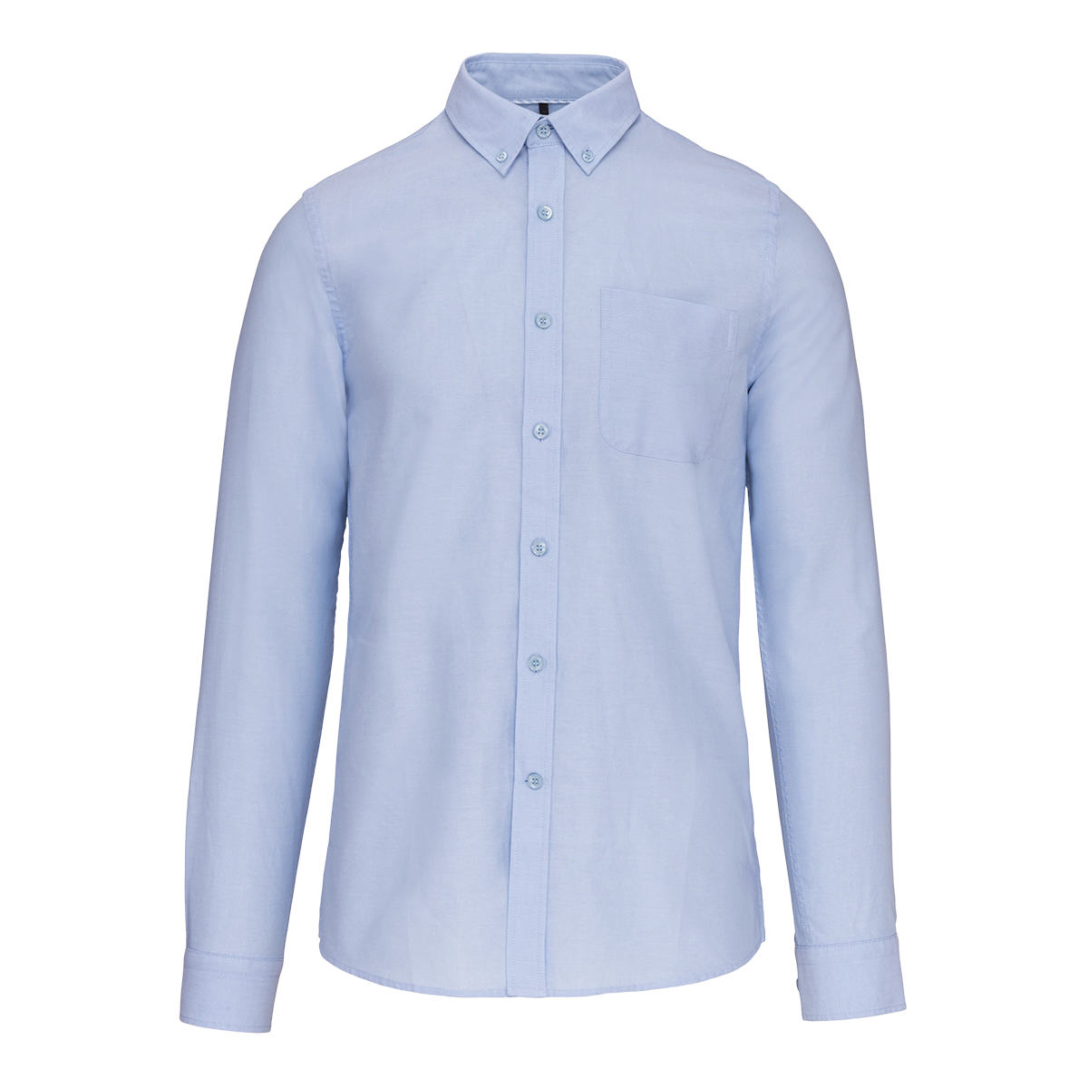 K516 - Chemise Oxford lavée manches longues