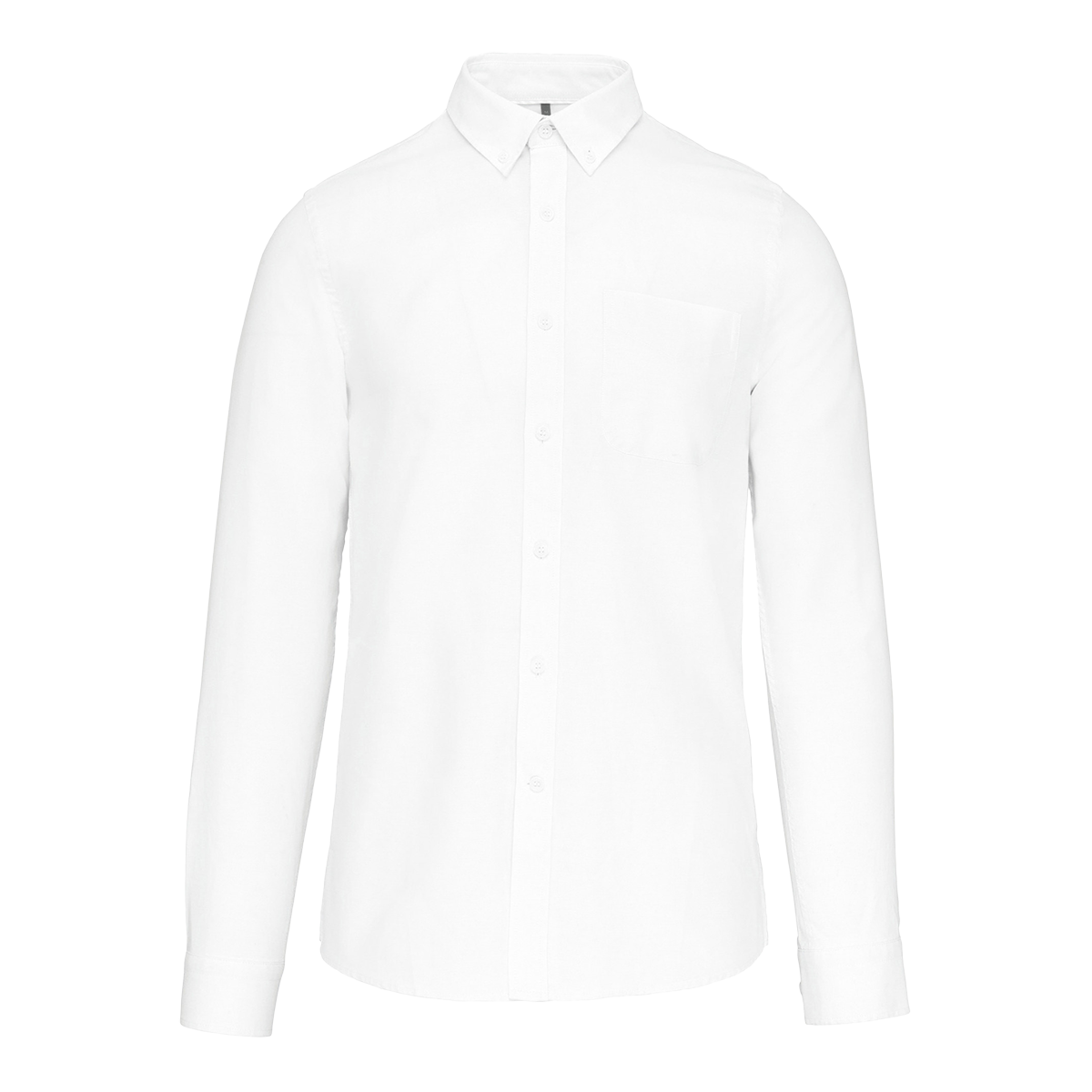 K516 - Chemise Oxford lavée manches longues