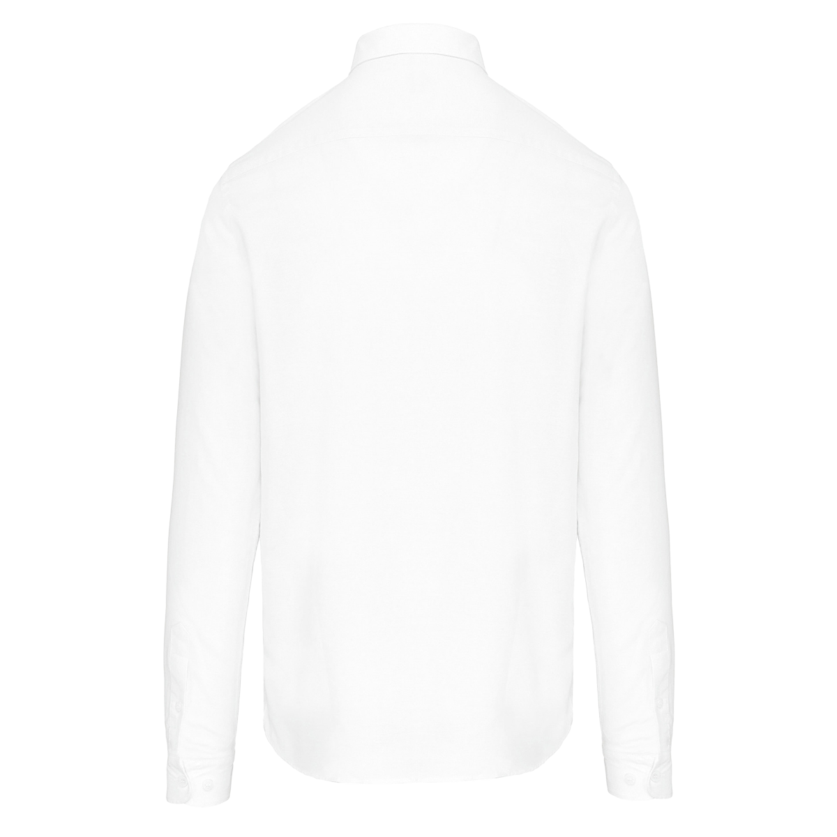 K516 - Chemise Oxford lavée manches longues