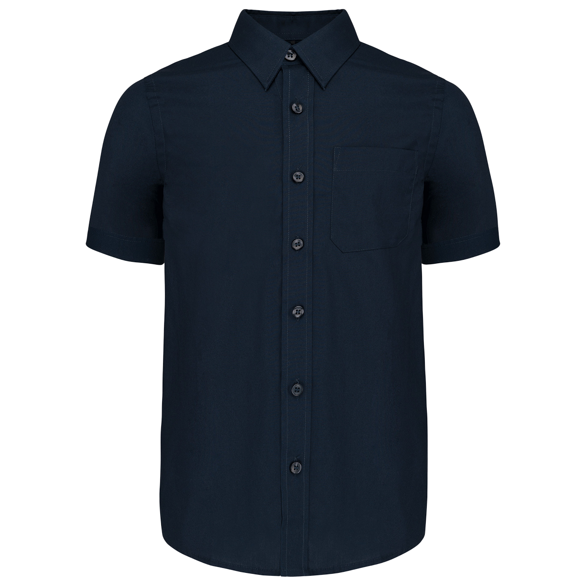 K520 - Chemise popeline manches courtes enfant
