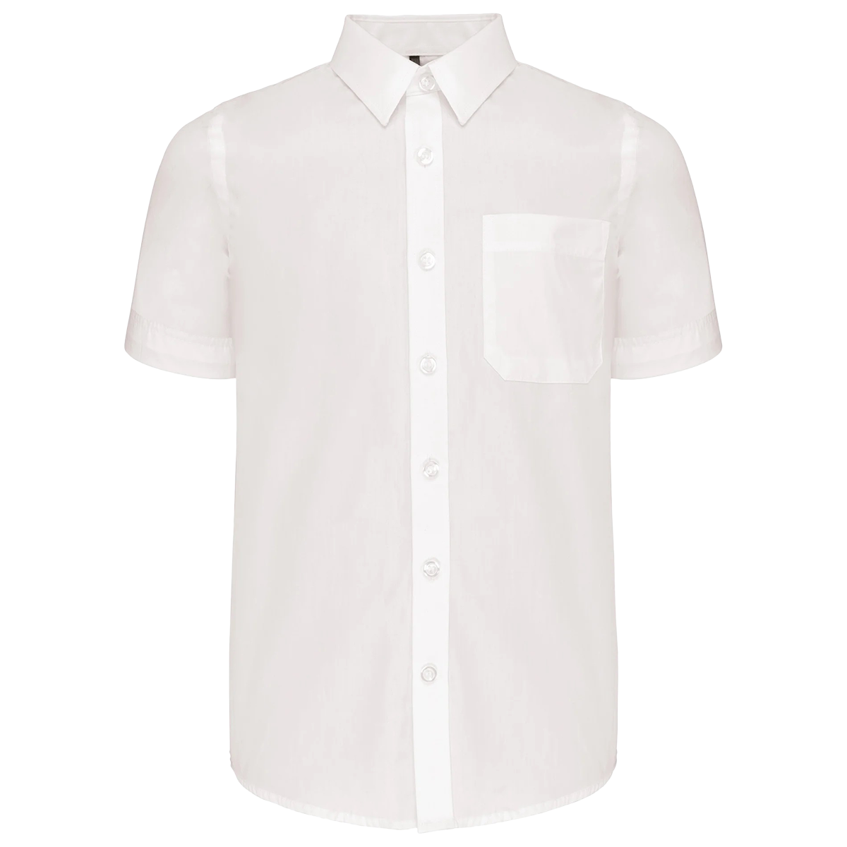K520 - Chemise popeline manches courtes enfant