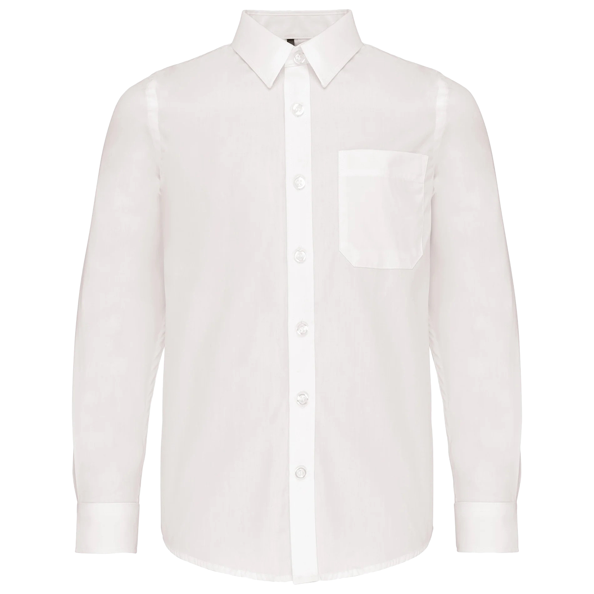 K521 - Chemise popeline manches longues enfant
