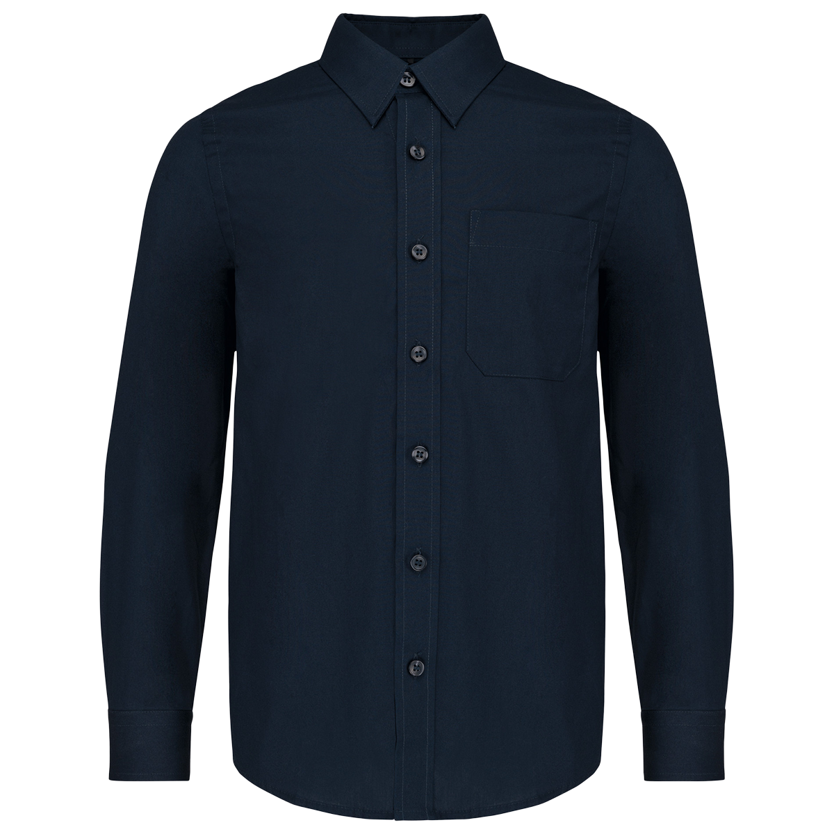 K521 - Chemise popeline manches longues enfant