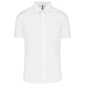 K531 - Chemise coton / élasthanne manches courtes