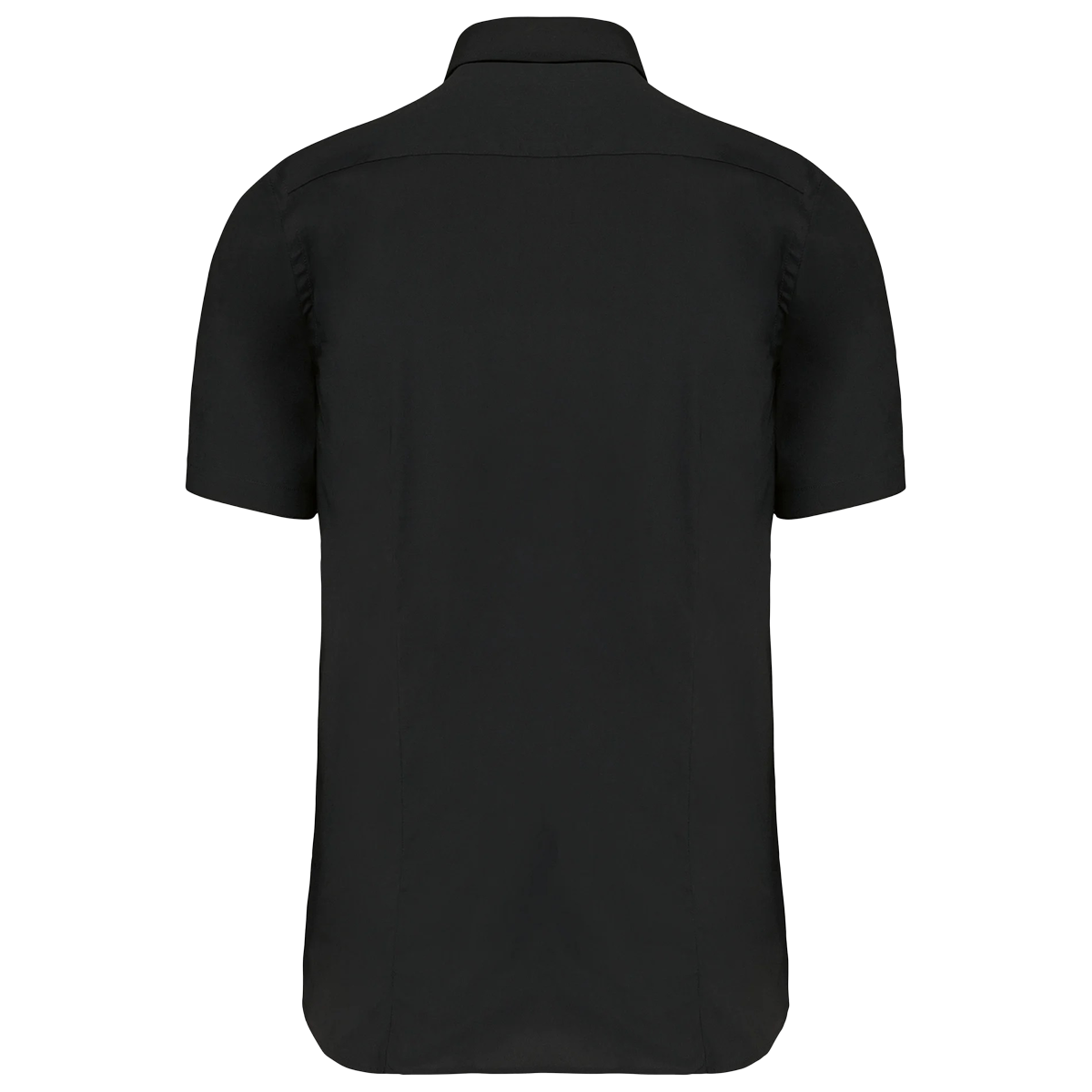 K531 - Chemise coton / élasthanne manches courtes