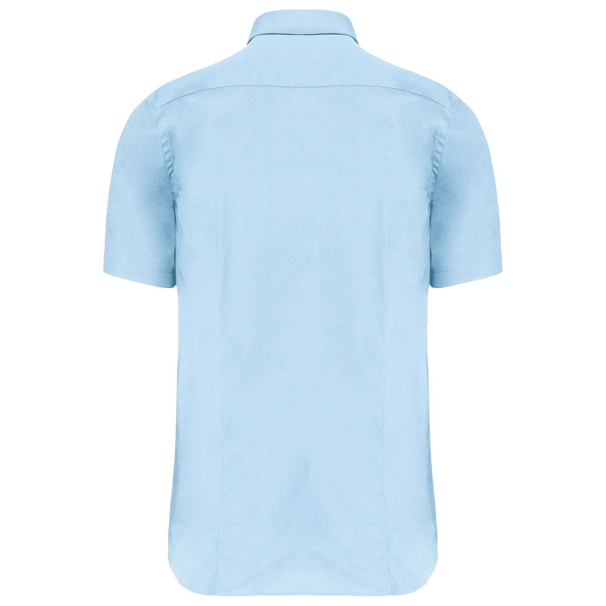 K531 - Chemise coton / élasthanne manches courtes