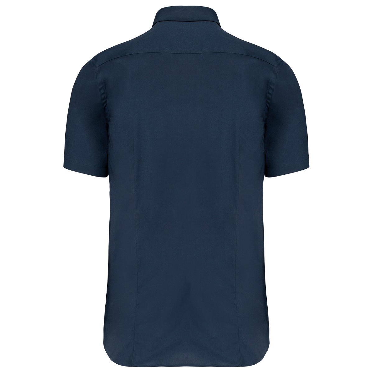 K531 - Chemise coton / élasthanne manches courtes