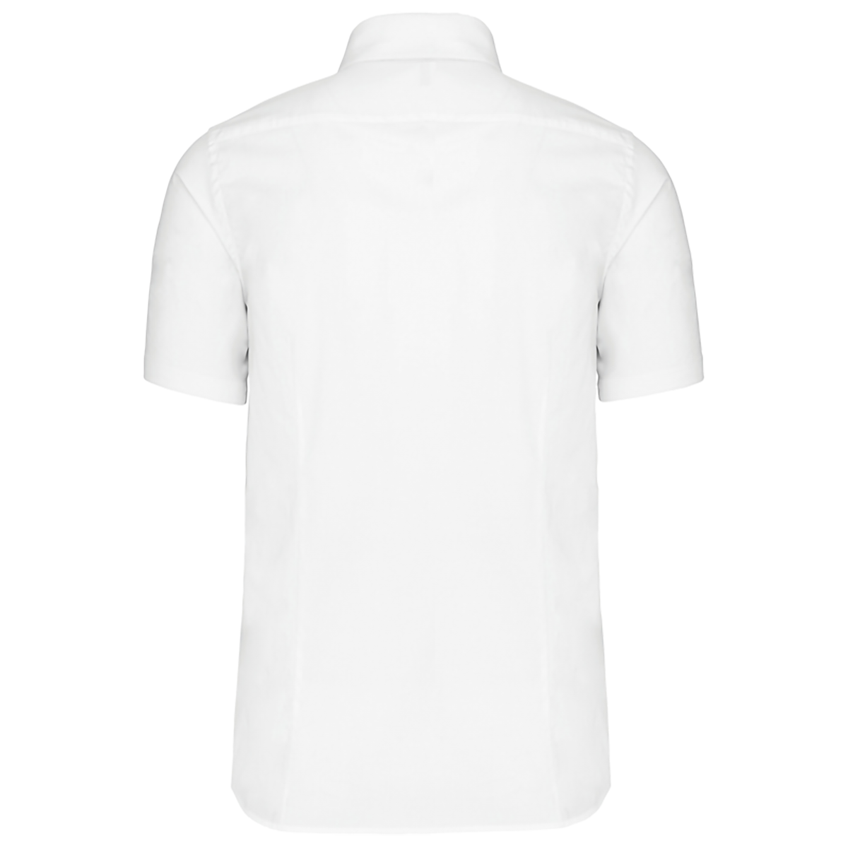 K531 - Chemise coton / élasthanne manches courtes
