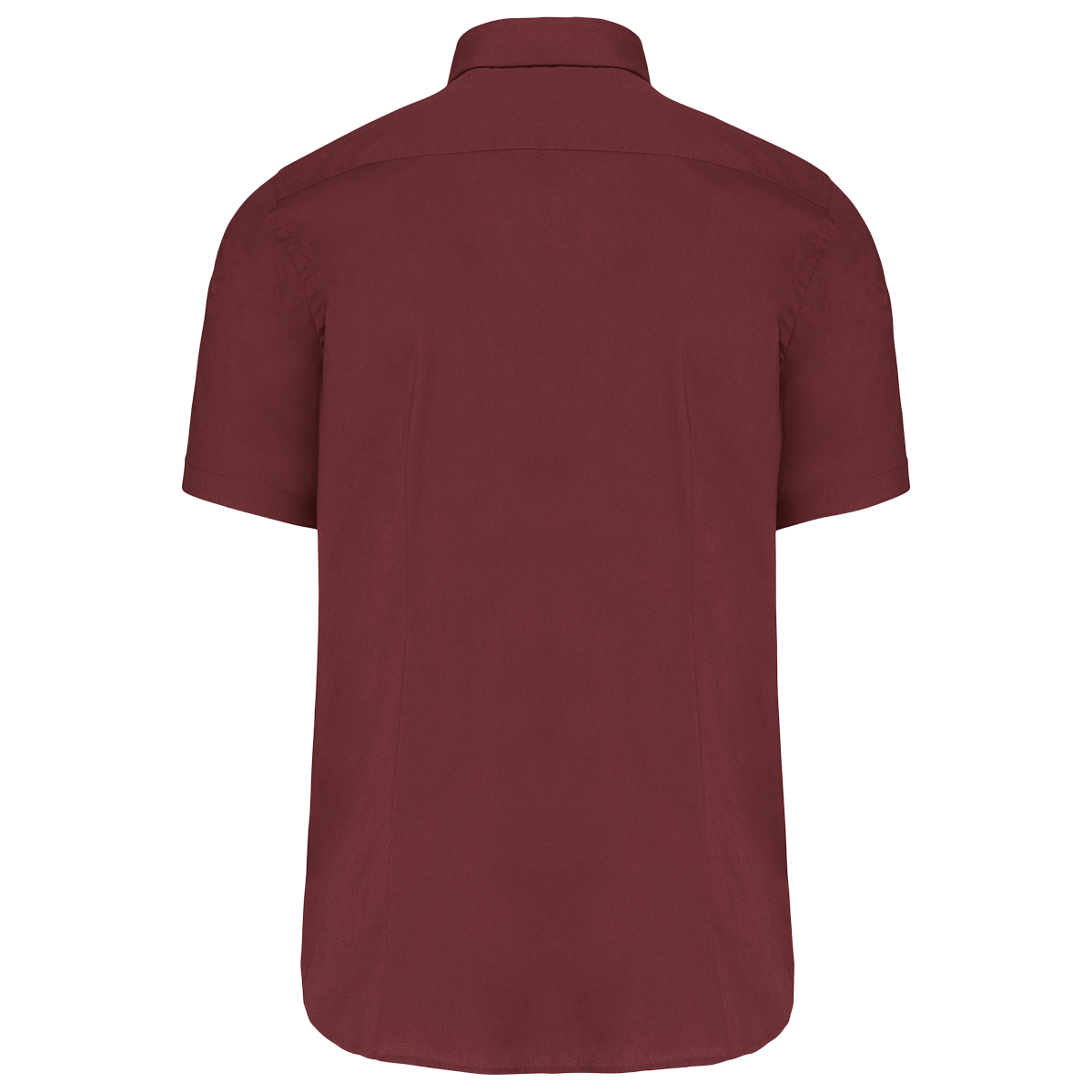 K531 - Chemise coton / élasthanne manches courtes