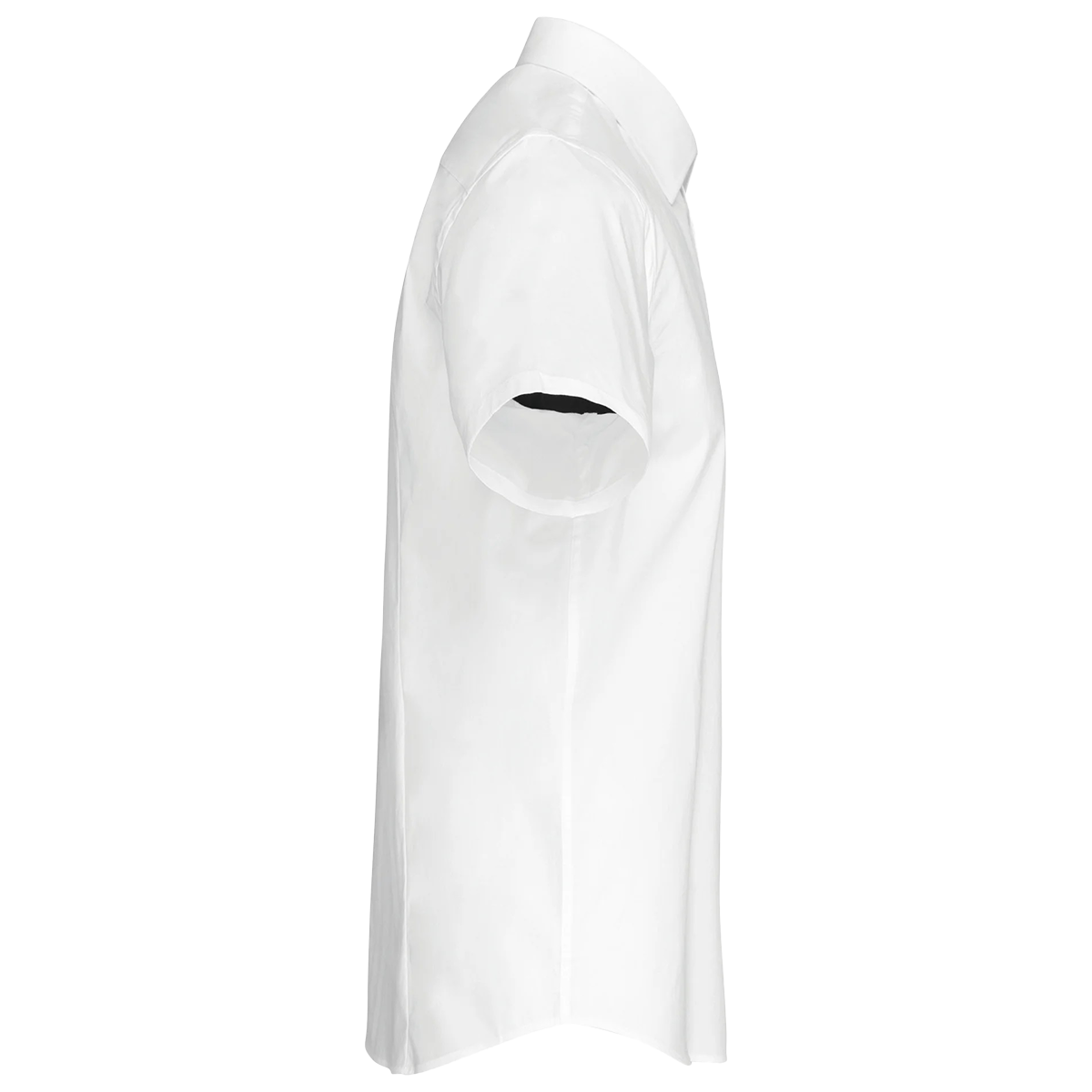 K531 - Chemise coton / élasthanne manches courtes