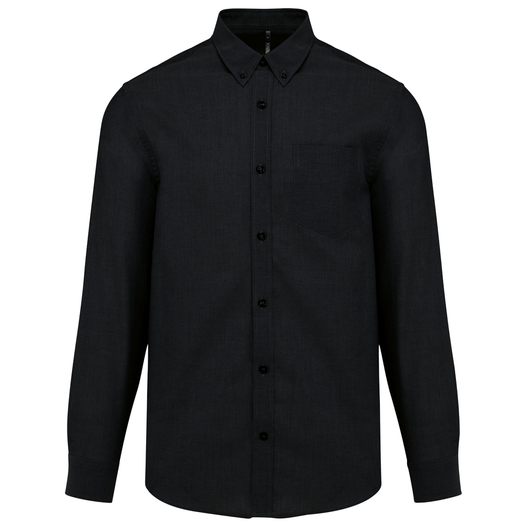 K533 - Chemise Oxford manches longues