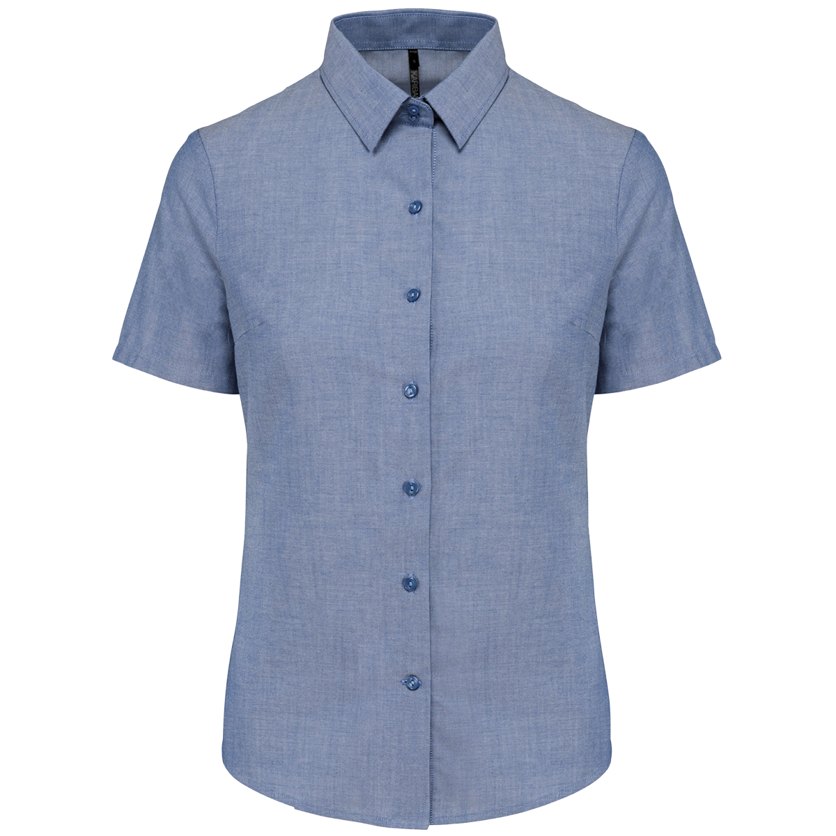 K536 - Chemise Oxford manches courtes femme