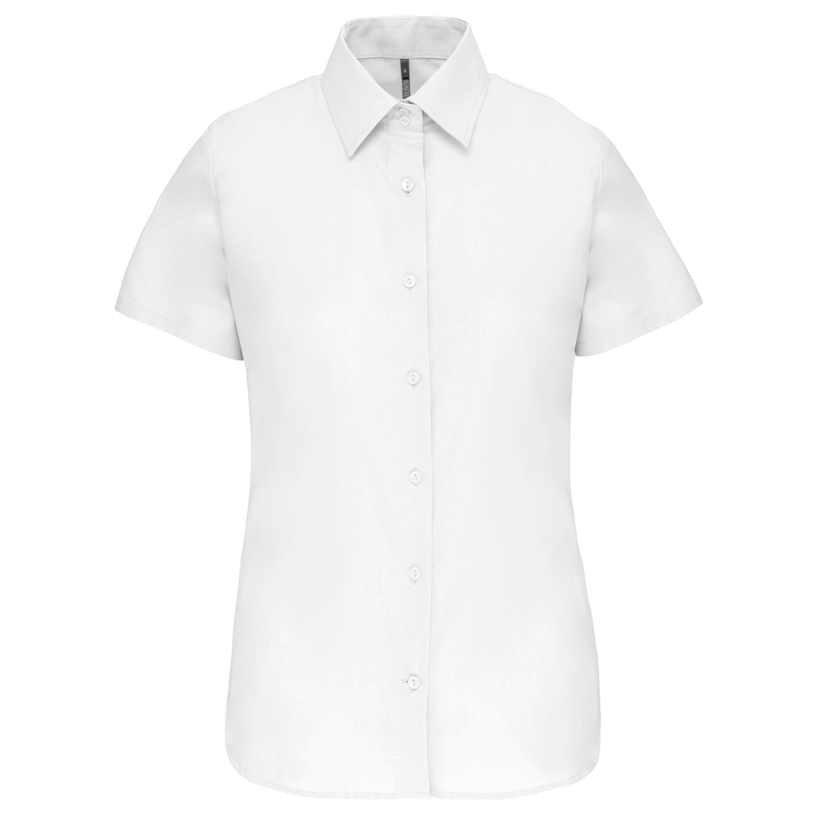 K536 - Chemise Oxford manches courtes femme