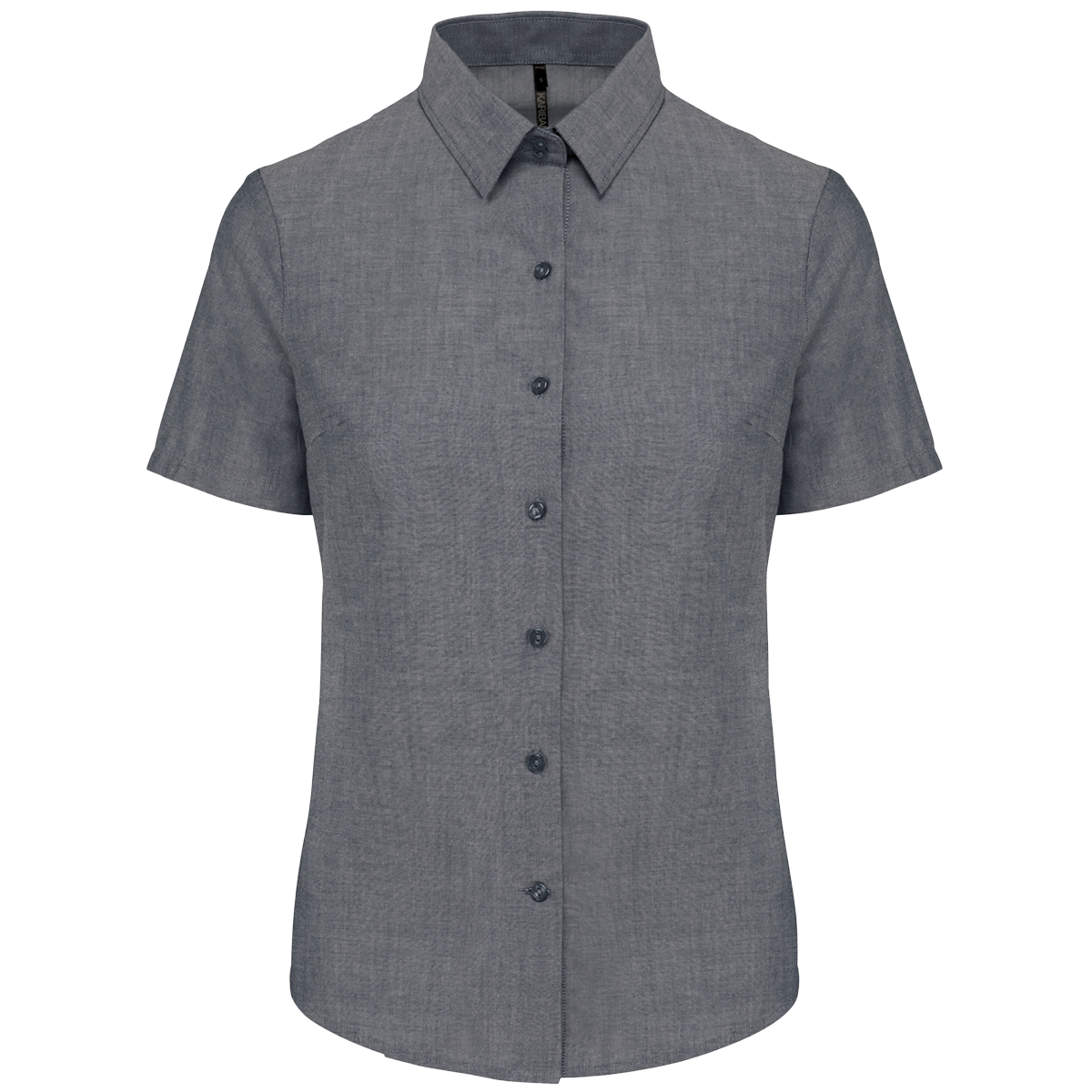 K536 - Chemise Oxford manches courtes femme