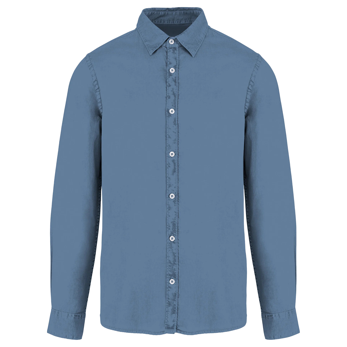 NS502 - Chemise écoresponsable délavée homme