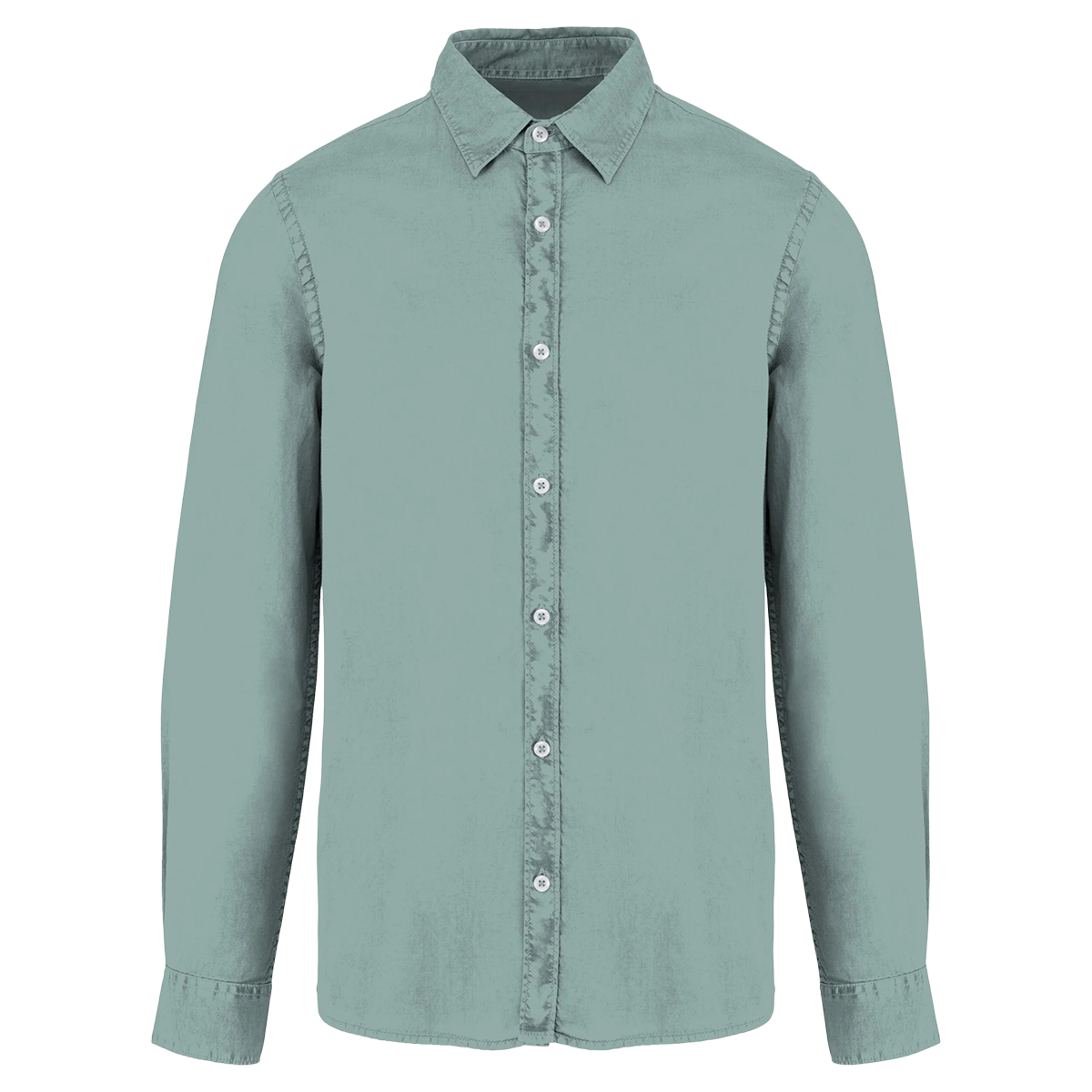 NS502 - Chemise écoresponsable délavée homme