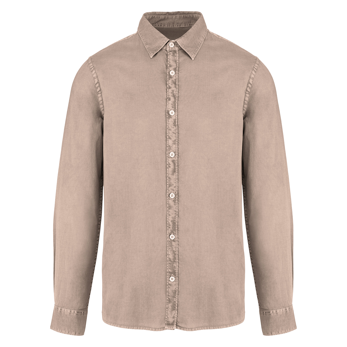NS502 - Chemise écoresponsable délavée homme