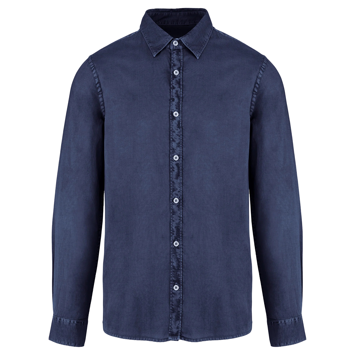 NS502 - Chemise écoresponsable délavée homme