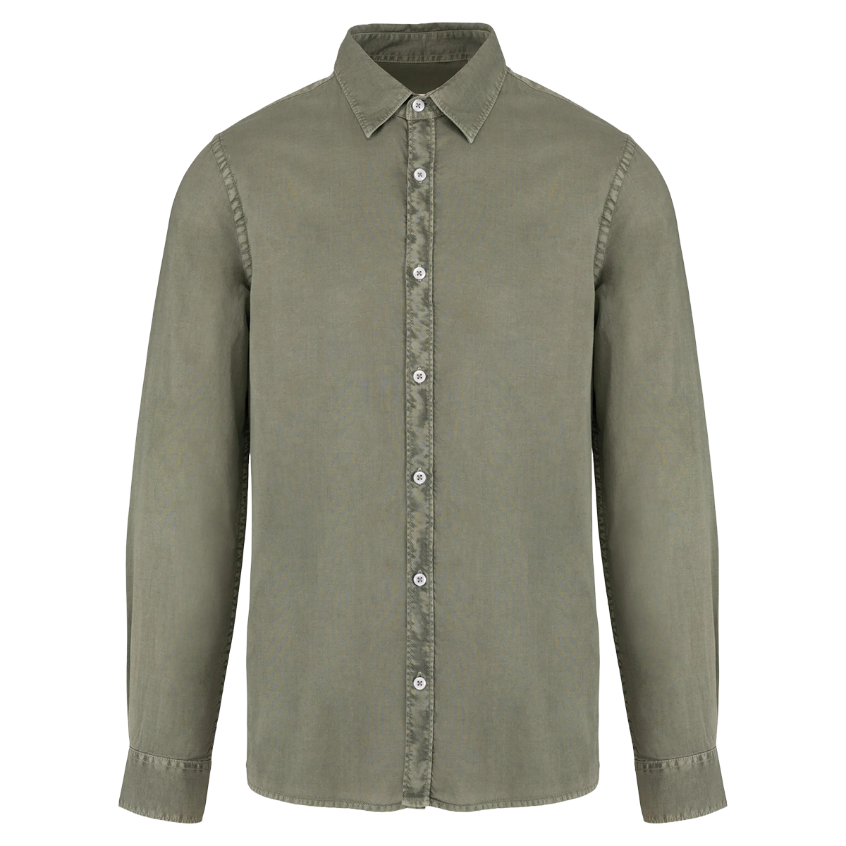NS502 - Chemise écoresponsable délavée homme