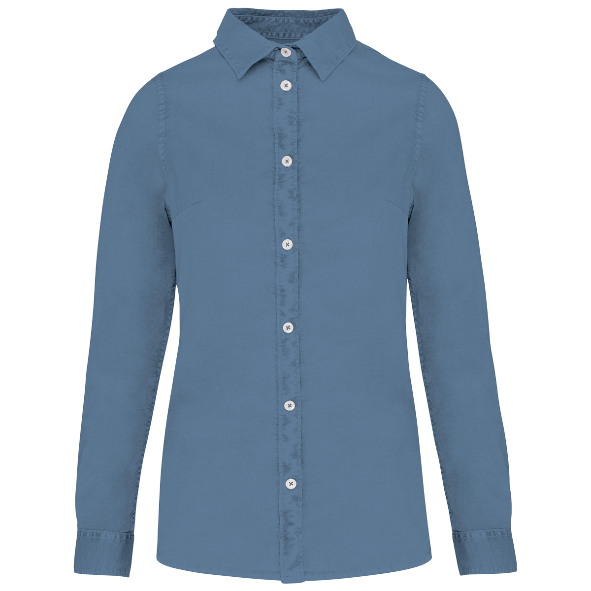 NS503 - Chemise écoresponsable délavée femme