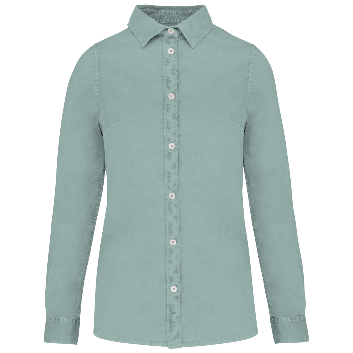 NS503 - Chemise écoresponsable délavée femme