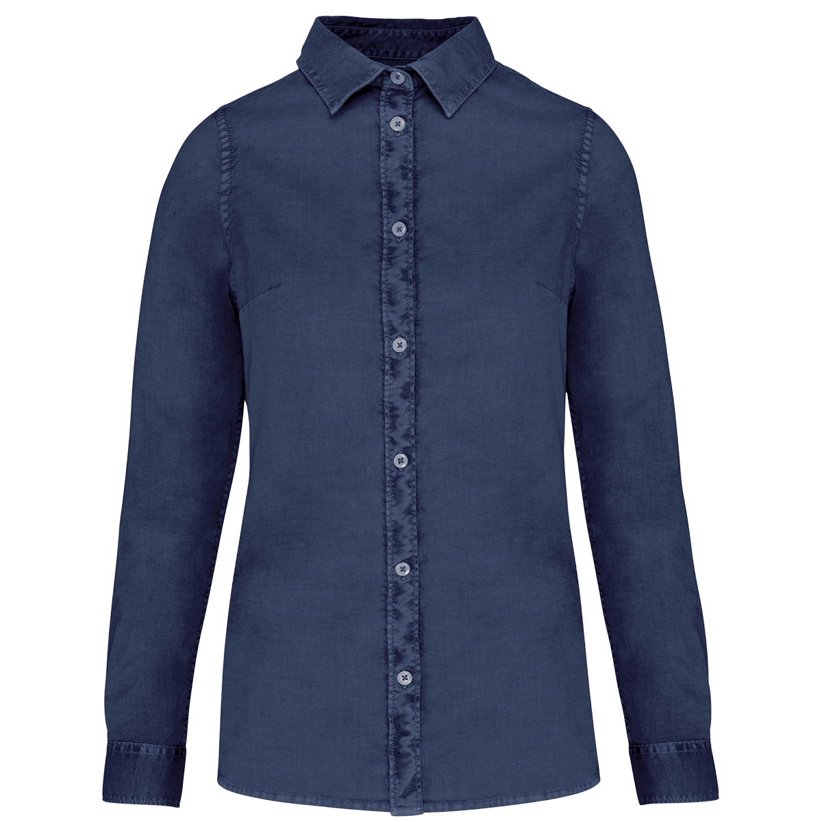 NS503 - Chemise écoresponsable délavée femme