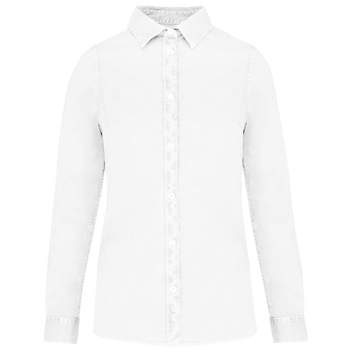 NS503 - Chemise écoresponsable délavée femme