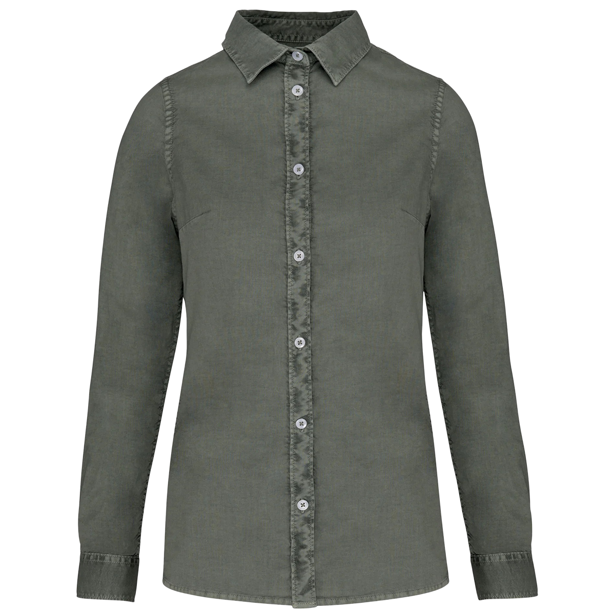 NS503 - Chemise écoresponsable délavée femme
