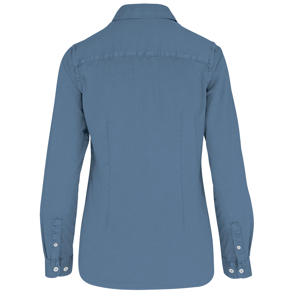 NS503 - Chemise écoresponsable délavée femme
