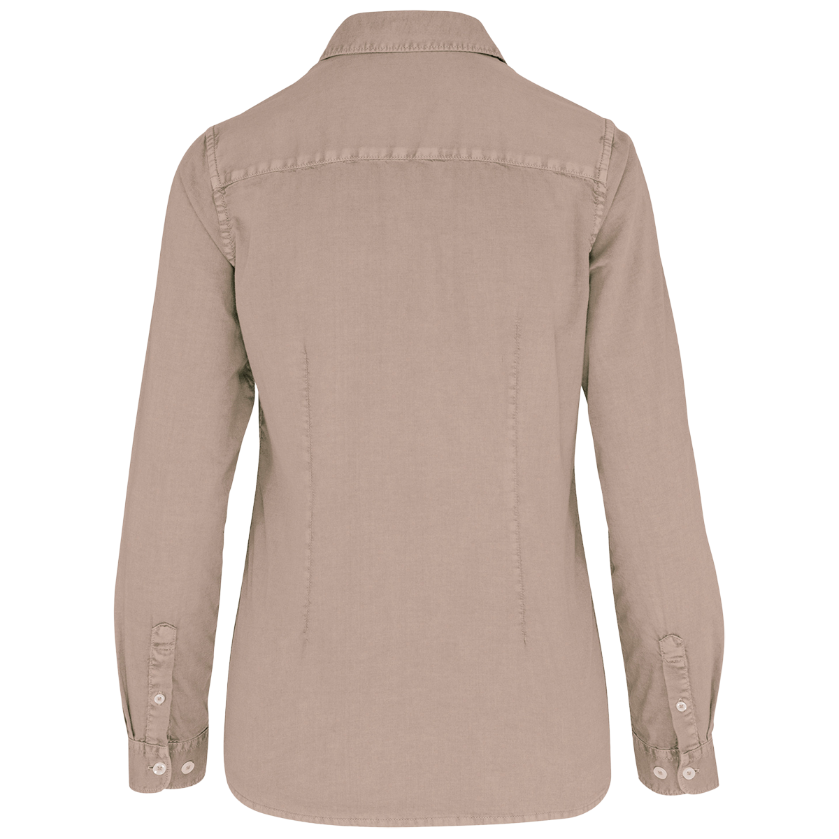 NS503 - Chemise écoresponsable délavée femme
