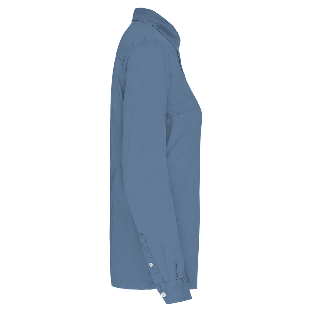 NS503 - Chemise écoresponsable délavée femme