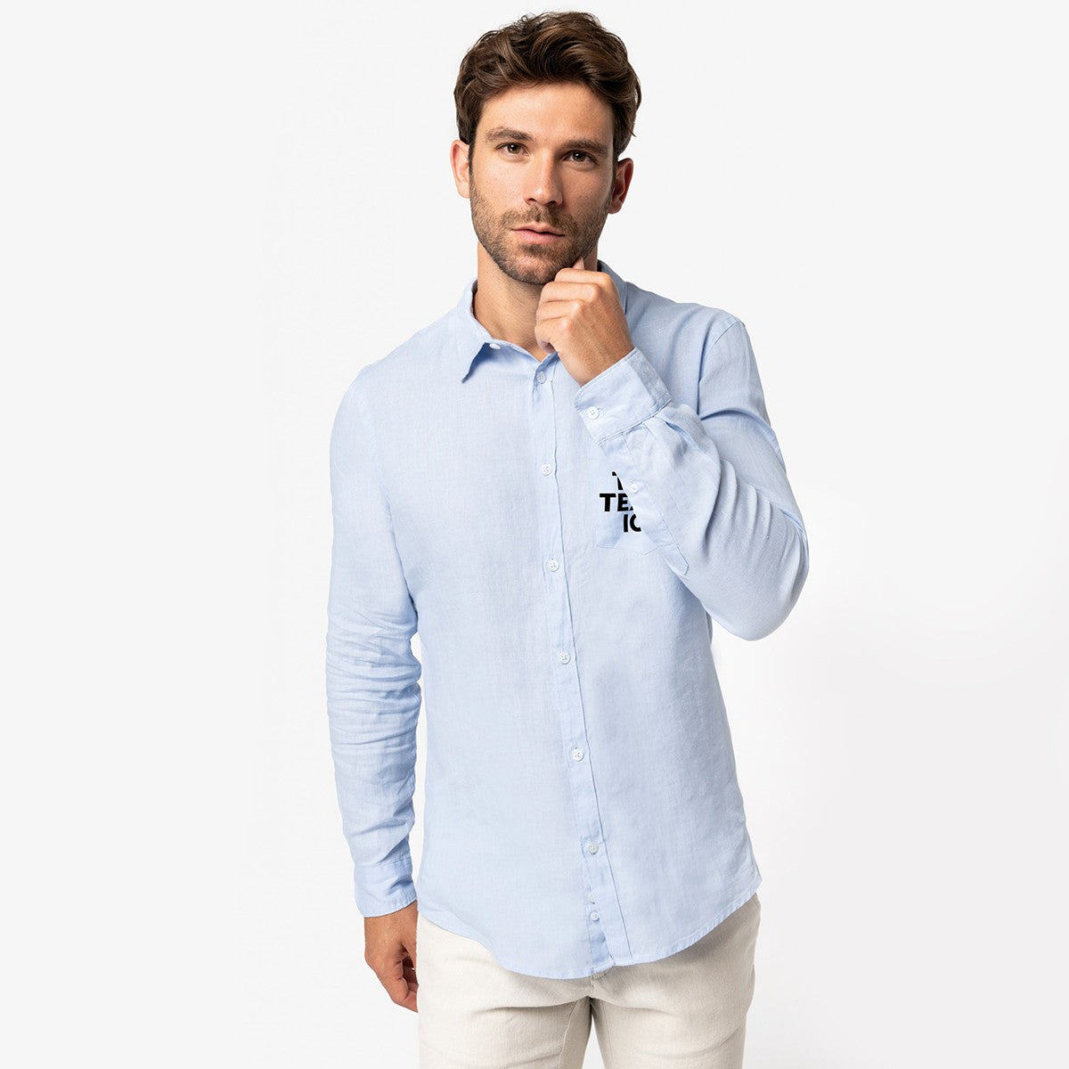 NS504 - Chemise en lin homme