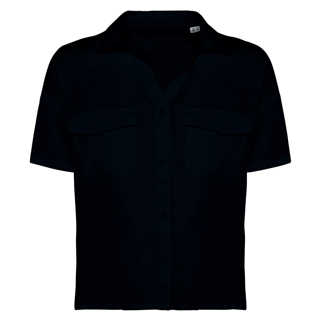 NS514 - Chemise écoresponsable oversize en lyocell femme