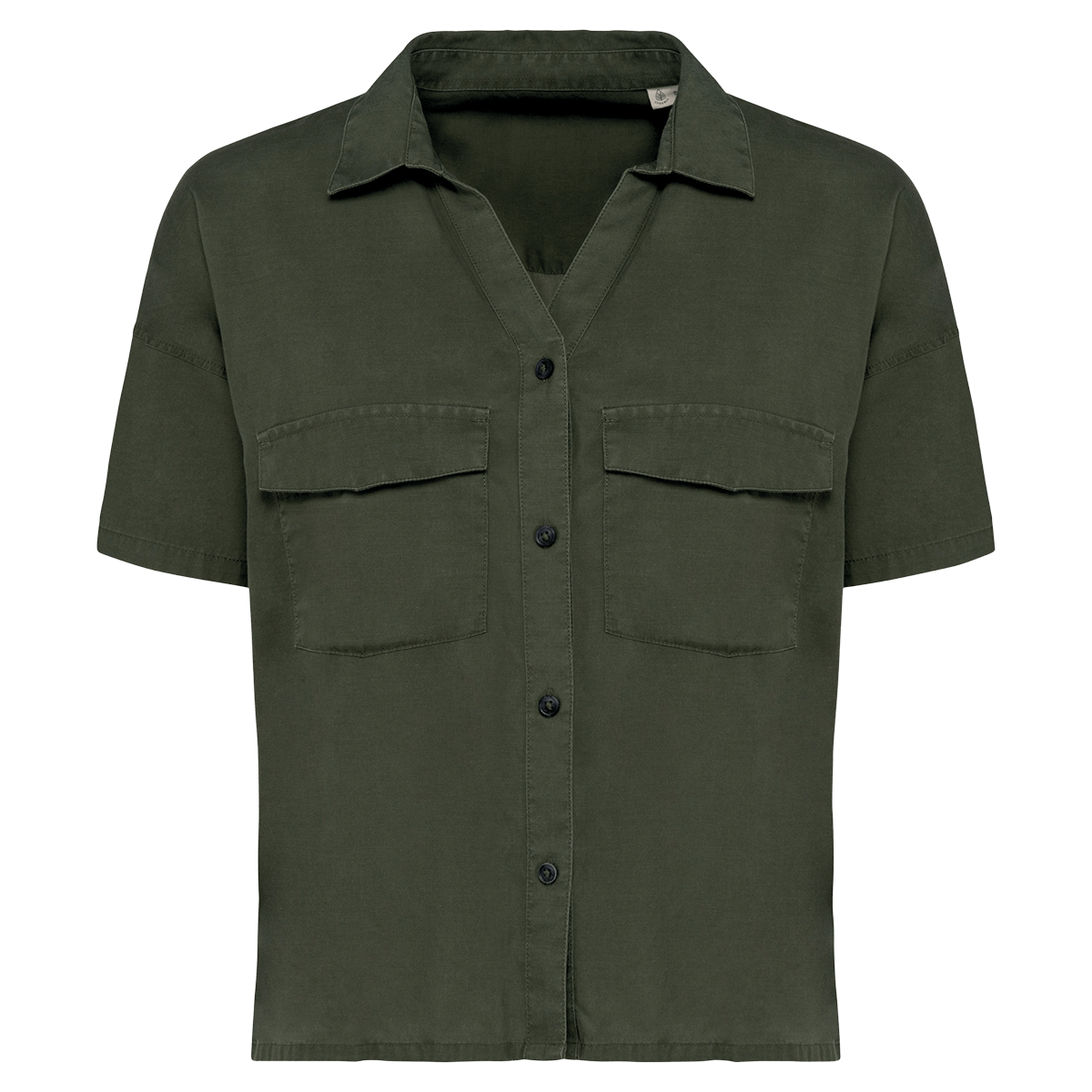 NS514 - Chemise écoresponsable oversize en lyocell femme