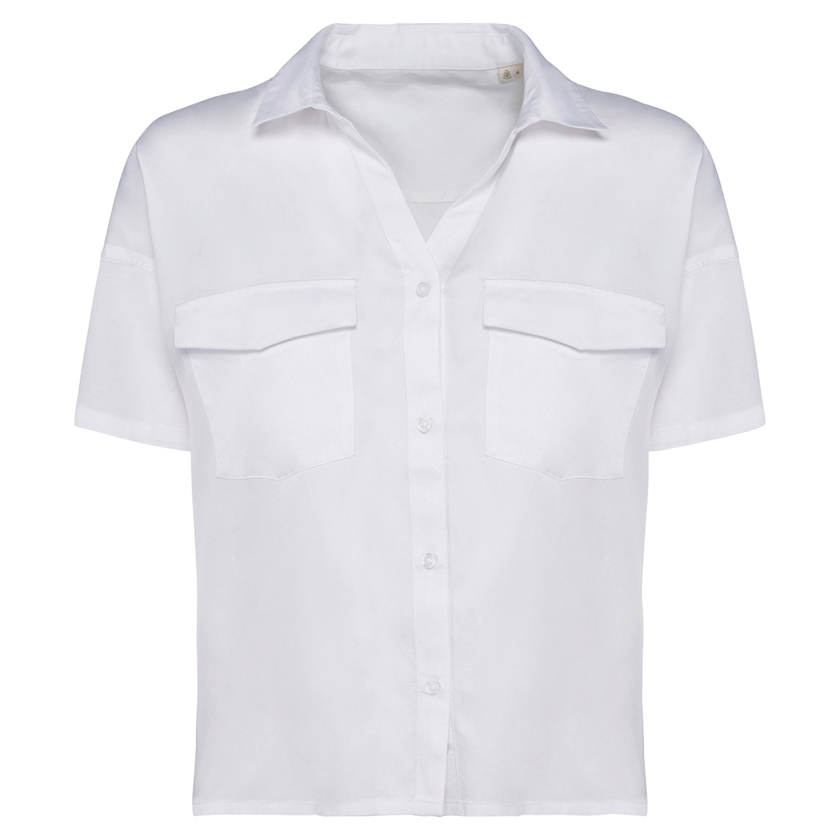 NS514 - Chemise écoresponsable oversize en lyocell femme