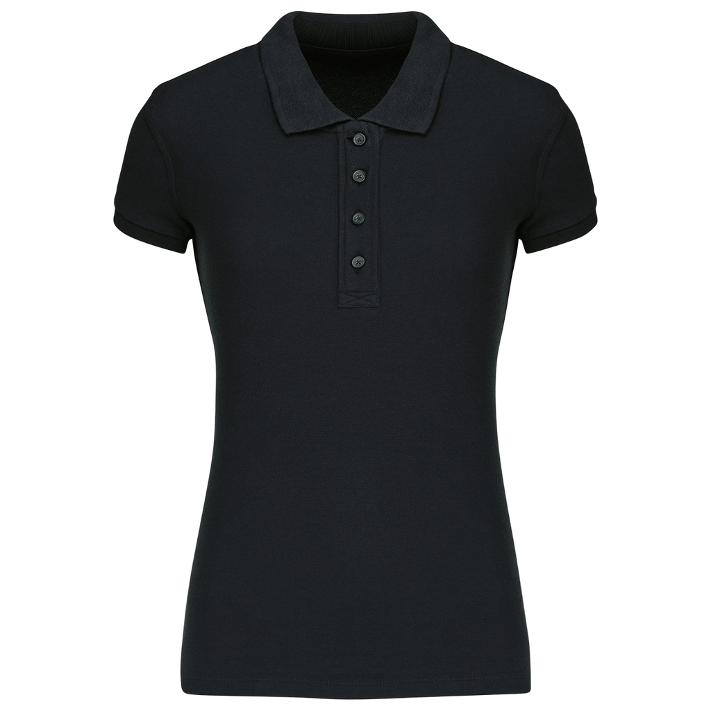 K210 - Polo piqué Bio manches courtes femme