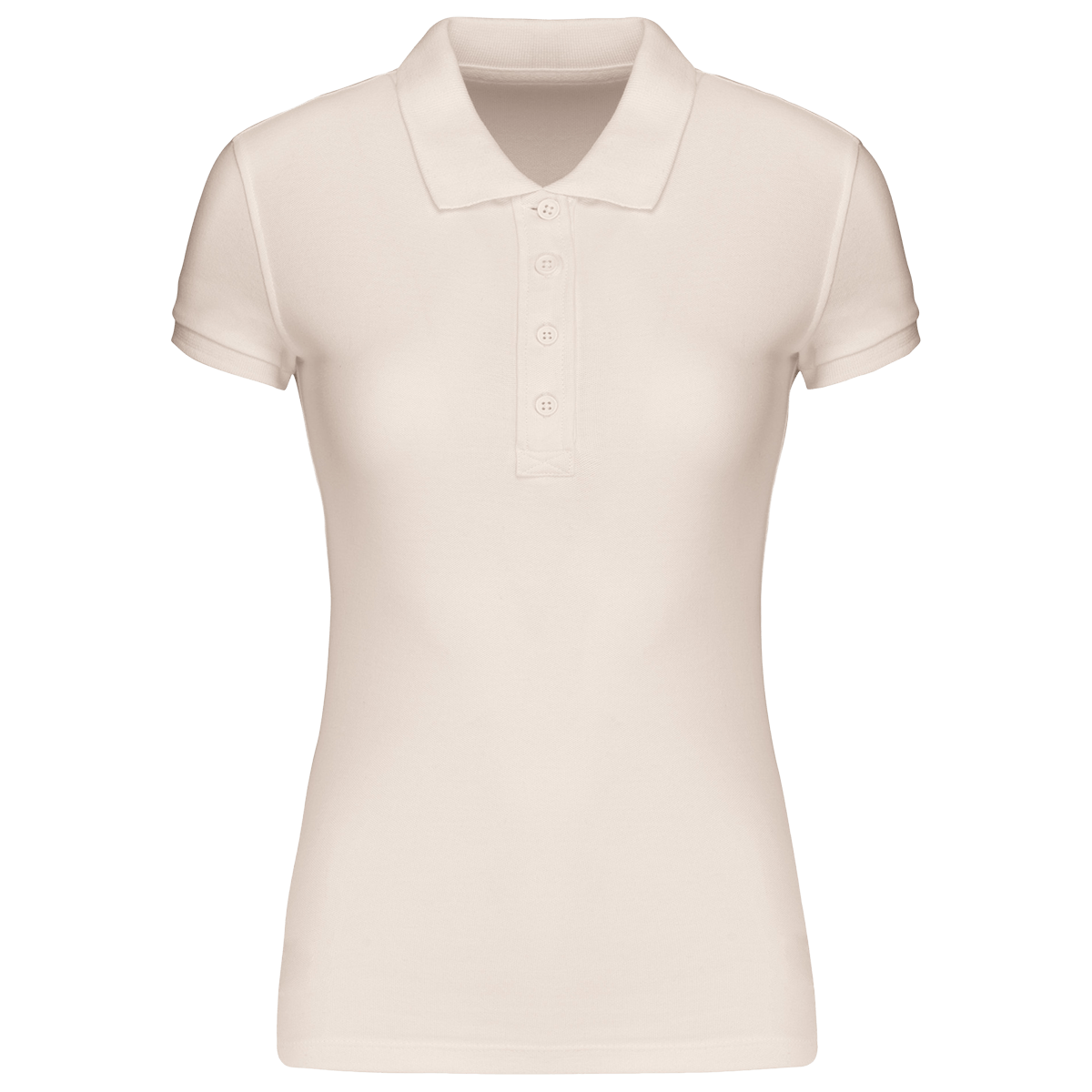 K210 - Polo piqué Bio manches courtes femme